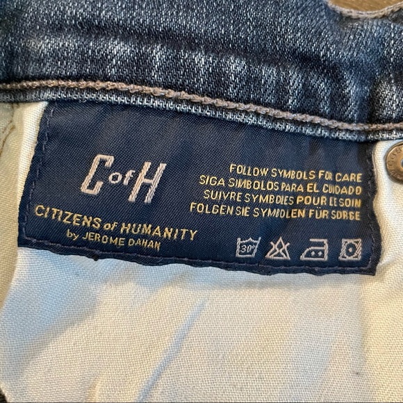 🧊Citizens Of Humanity Rocket high rise skinny jeans medium blue wash size 28 - Picture 6 of 9